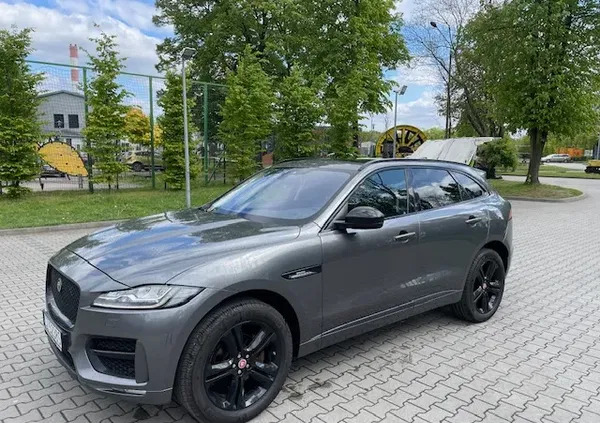 jaguar Jaguar F-Pace cena 95700 przebieg: 162000, rok produkcji 2017 z Zabrze